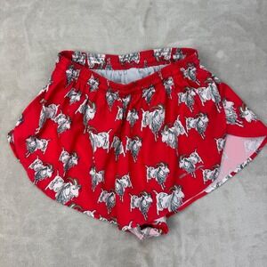 BOA USA Running Shorts Mens Large G.O.A.T. Print 1" Elite Split Track Marathon